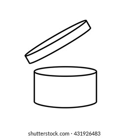 PAO cosmetics symbol , Period after opening symbol . Vector illustration