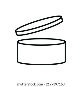 PAO, period after open icon - Editable stroke