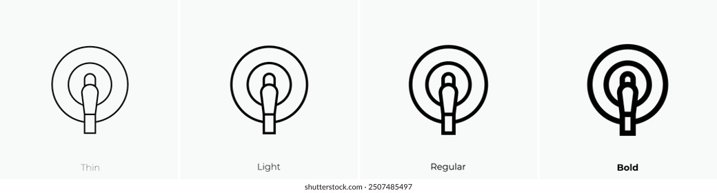 Pap-Abstrichsymbol. Dünnes, helles Design im regulären und kühlen Stil, einzeln auf weißem Hintergrund