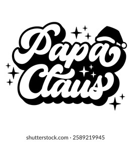 Papa Claus | Grandpa Christmas | Papa Christmas | Christmas Family Shirt