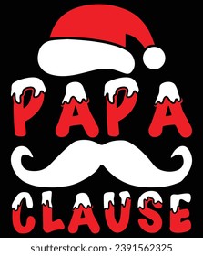 "Papa clause" EPS vector file.