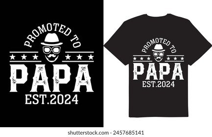 Papa day tshirt design, Happy father's day, vector best t-shirt, Dad - tshirt print, fathers day, unique t-shirt, vector design t-shirt, Glad you're my dad. shirt design, clothes design, dads, daddy