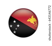 Papa New Guinea flag button