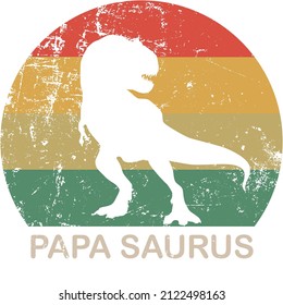 Papa suraus vector dinosaurs object