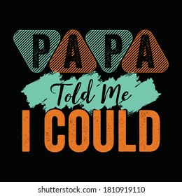 papa t shirt for child