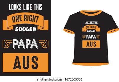 Papa T Shirt design, I Love Them Papa,T Shirt, T Shirt Designs,