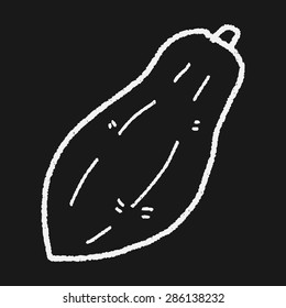 papaya doodle