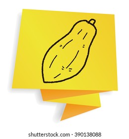 papaya doodle