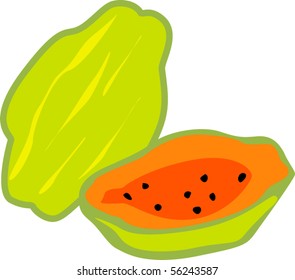 papaya fruit