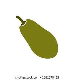papaya icon design, flat style icon collection