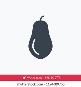 Papaya Icon / Vector