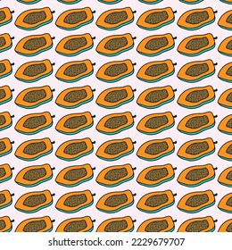 papaya pattern, can be used for background