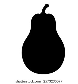 Papaya silhouette vector icon sign symbol illustration design.
