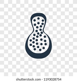 Papaya vector icon isolated on transparent background, Papaya transparency logo concept