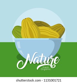 Papayas nature fruits