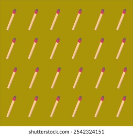 papel de parede dourado com palitinho de fósforo