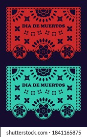 Papel picado for the day of the dead