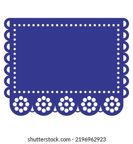 Papel Picado Border Template