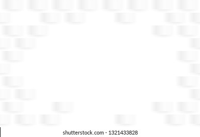 Paper abstract background of white and gray color. Folds of paper and shadow