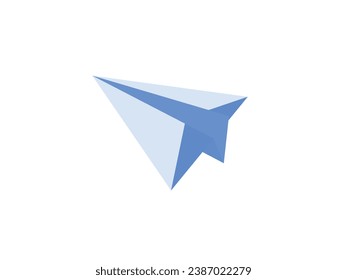 Vector de iconos del plan de aire de papel