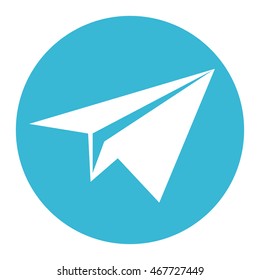 paper aircraft icon