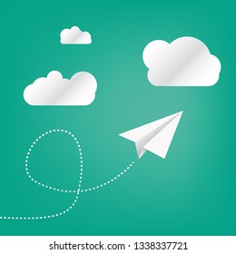 paper Aircraft Symbol