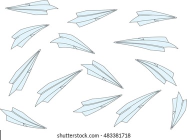 paper airplane