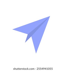 Paper airplane email icon. Mail symbol.