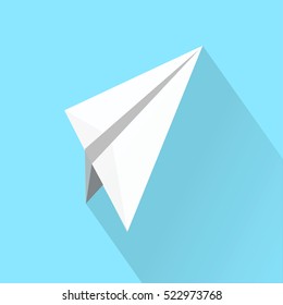 Paper Airplane Graphic