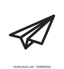 Paper airplane icon