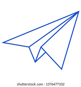 Paper airplane icon