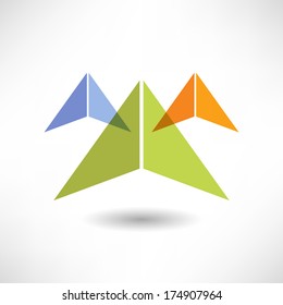 Paper airplane icon