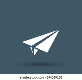 Paper airplane icon