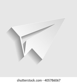 Paper airplane icon