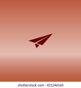 Paper airplane icon
