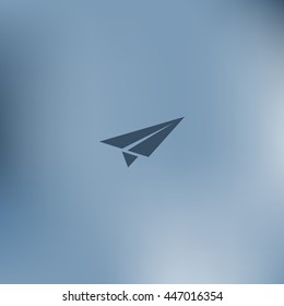 Paper airplane icon