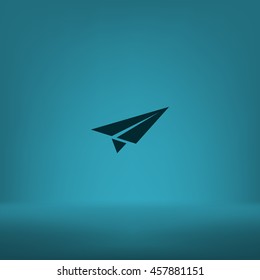 Paper airplane icon