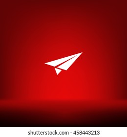Paper airplane icon