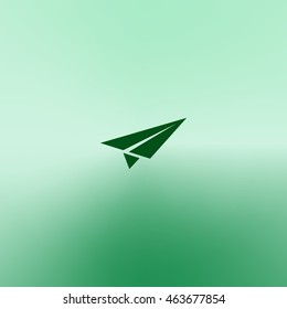 Paper airplane icon