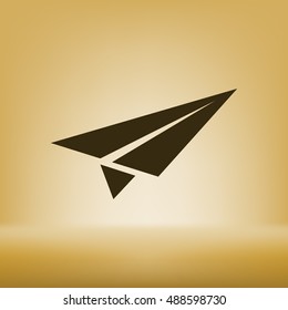 Paper airplane icon