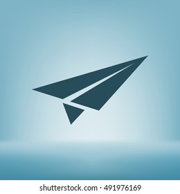 Paper airplane icon