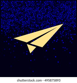 Paper airplane icon