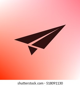 Paper airplane icon