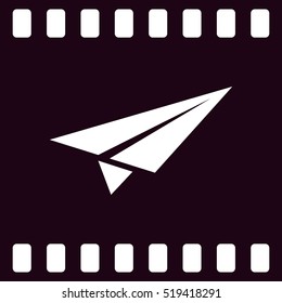 Paper airplane icon