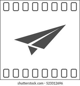 Paper airplane icon