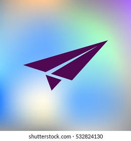 Paper airplane icon