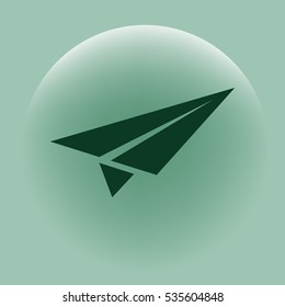 Paper airplane icon