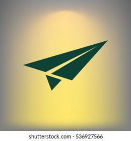 Paper airplane icon
