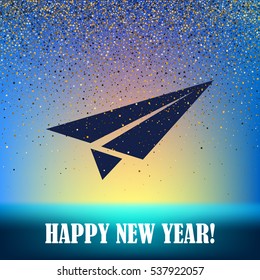 Paper airplane icon