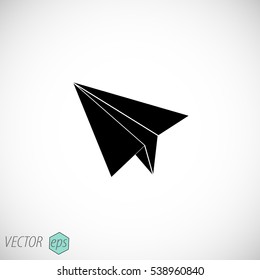 Paper airplane icon